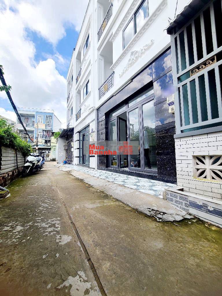 CÁCH MẶT TIỀN 30M - HXH - NHÀ MỚI 4 TẦNG - SHR HOÀN CÔNG ĐỦ - KO QH