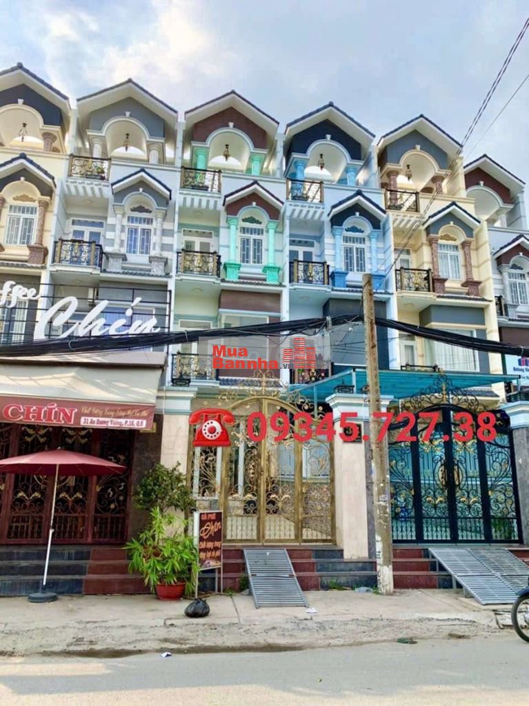 Nhà 3.5 lầu MT Kinh Doanh 4x26m An Dương Vương p16 Q8,