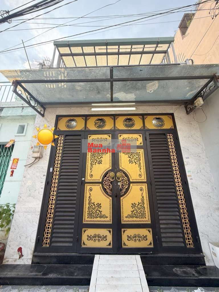 NHÀ MẶT TIỀN 2 TÀNG - 56M2 - HẺM XE TẢI TRÁNH - NGAY KHU GÒ XOÀI, LVQ