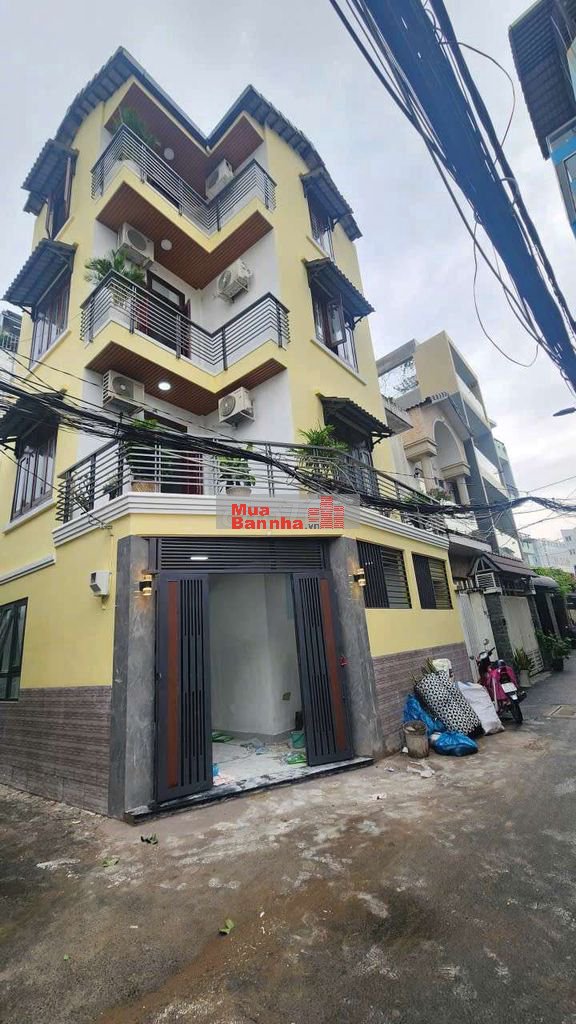 NHÀ 4 LẦU 6PN GÓC 2MT HẺM XE HƠI NGUYỄN THỊ THẬP, SÁT LOTTE MART