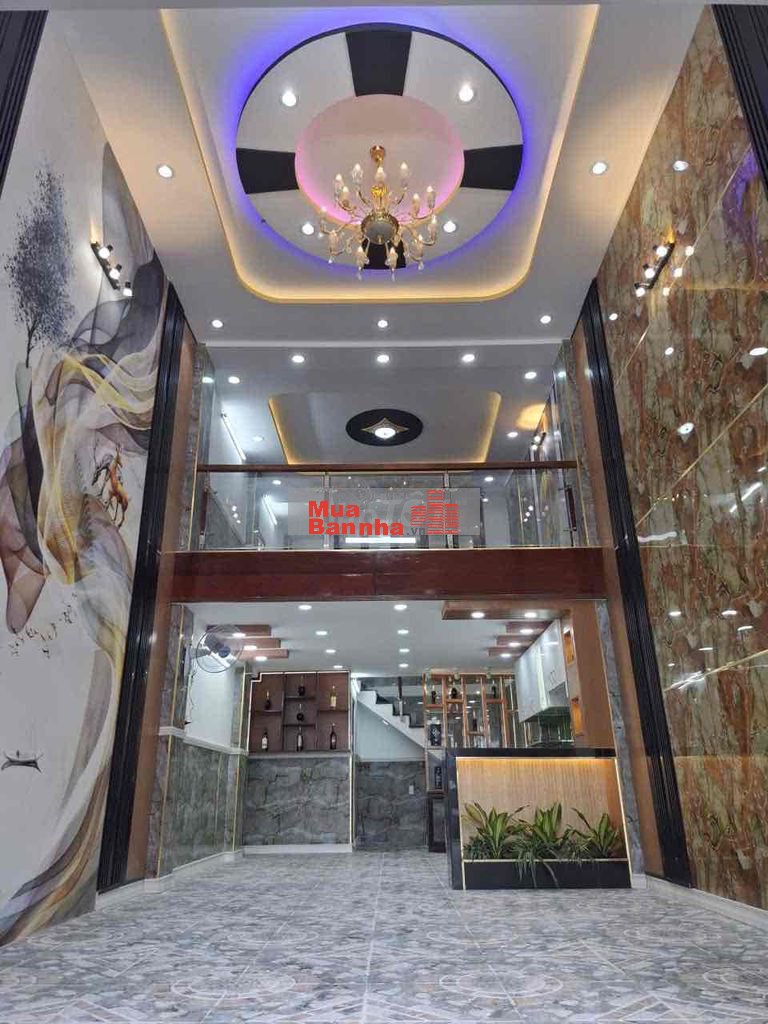 Nhà đẹp 4*12m 1 trệt 1 lửng 1 lầu 3PN Số Nhà Huyện 2/ Thới Hoà V. LộcA