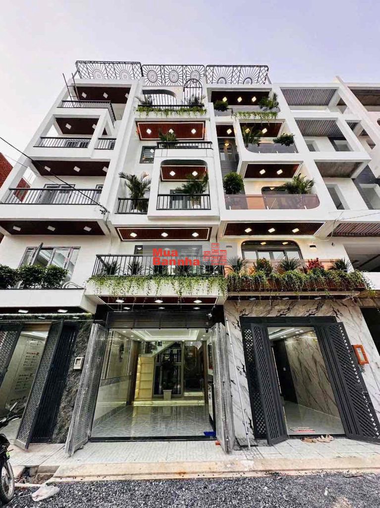 Nhà Phố 5 Tầng, Full Opt, Có Thang Máy, Đường Xe Tải, Gara Xe Hơi