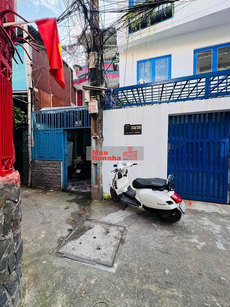 Bán nhà 3 tầng hẻm thông 🌹1%