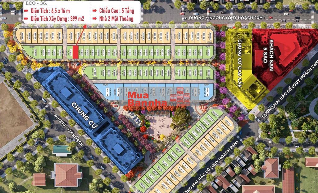 Ecopark - Eco palace Buôn Ma Thuột - Đak Lak