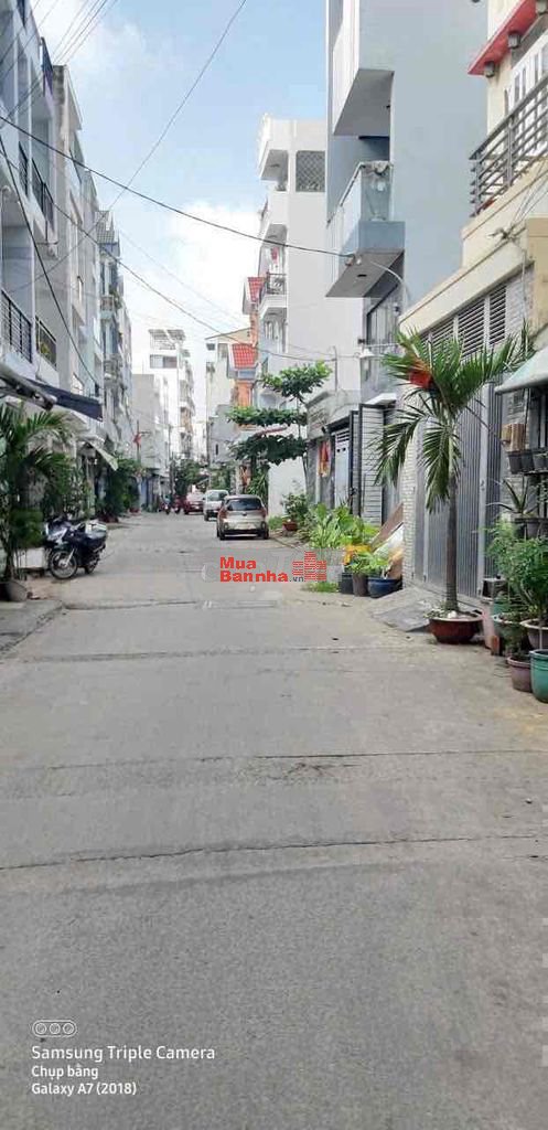 nhà mặt hẻm xe hơi đường số 5 DT 4x24 cấp 4 bán 6,5 tỷ