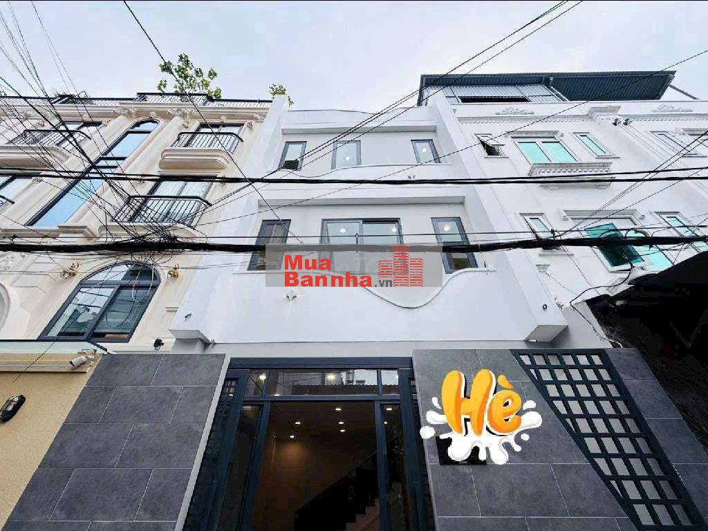 NHÀ 4 tầng SIÊU ĐẸP cạnh Lotte Mart Gò Vấp, Nhỉnh 6 Tỷ Còn TL