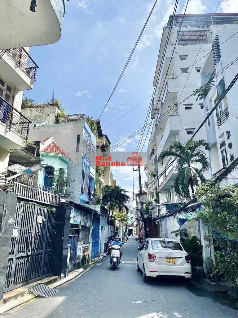 Hẻm ô tô thông-53m2-4PN đường Thích Quảng Đức