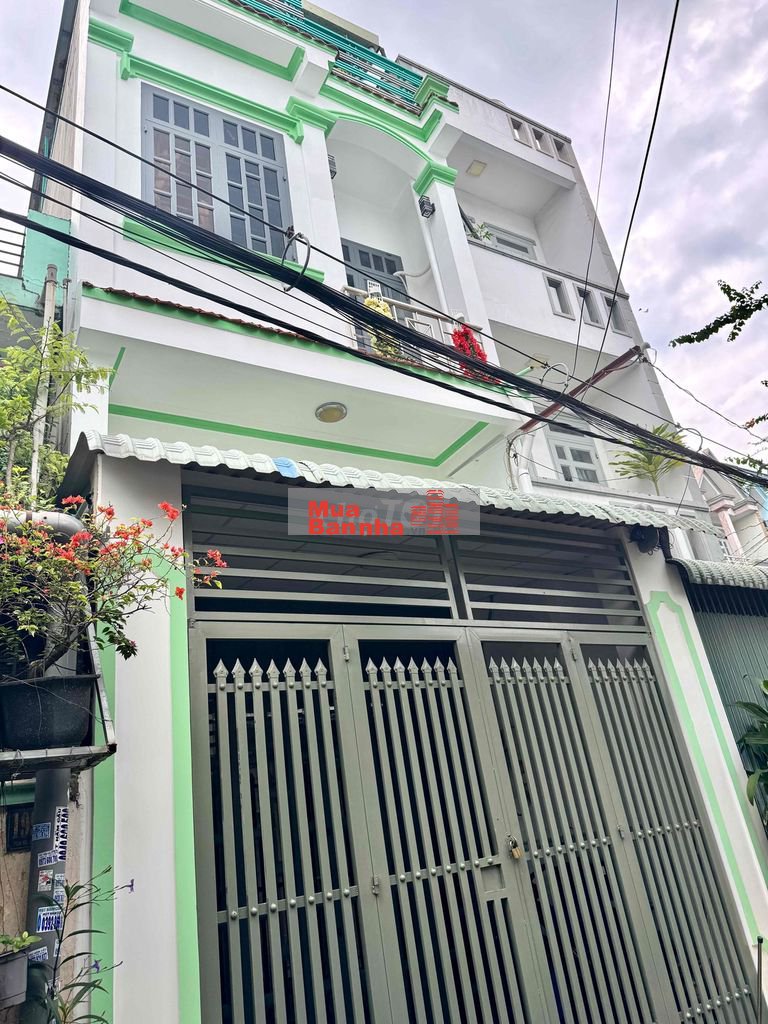 4❌12m, BÁN NHÀ 3 TẦNG, HXH🚒, 1/ NGUYỄN THỊ BÚP, TCH, Q.12, 4 TỶ XÍU