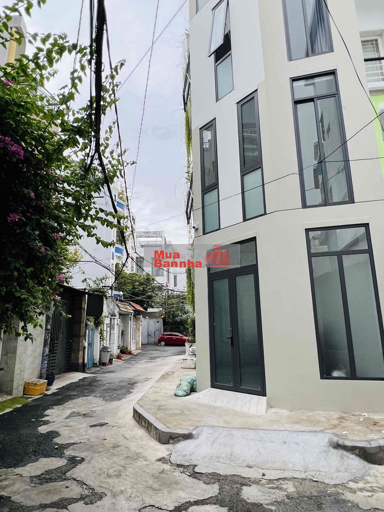 KẸT BANK - ĐẨY GẤP TOÀ GÓC CHDV 6 PHÒNG VUÔNG VỨC 4 TẦNG