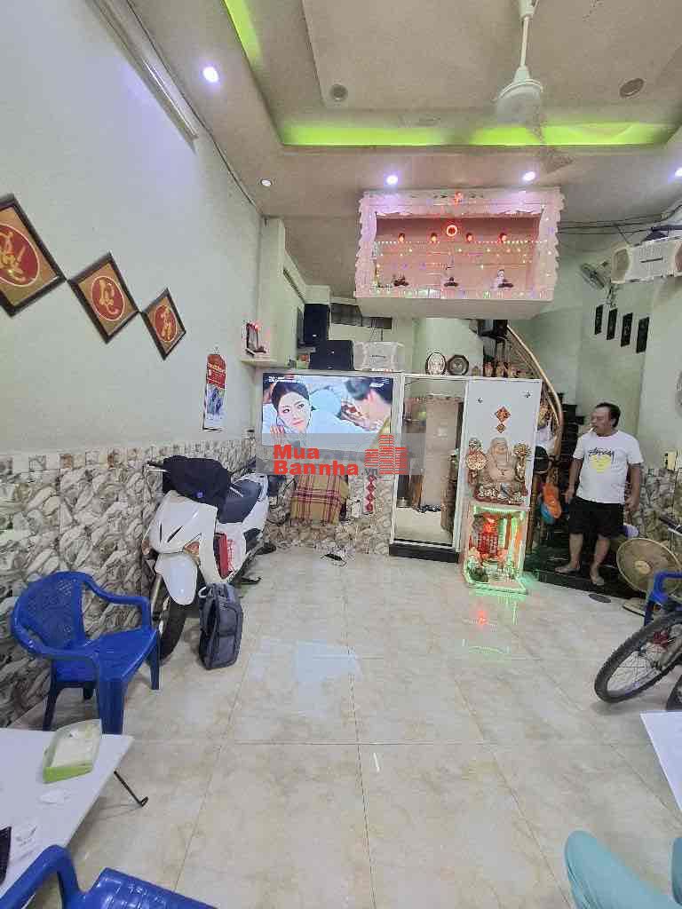 Bán nhà Q6 Lò Gốm-4,5 x 8 nở hậu- 4 tầng- hẻm rộng thông-giá 5,3 tỷ