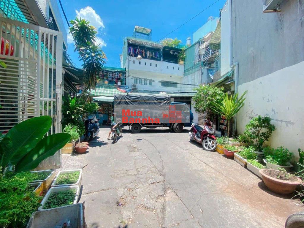 Nhà 4 tầng 95m² hẻm ô tô Âu Cơ phường 9 Tân Bình, 5PN, giá 9.7 tỷ