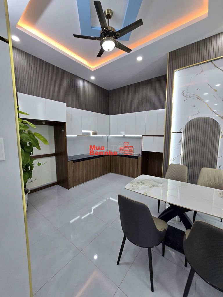 Nhà mặt tiền đinh đức thiện sổ hồng riêng đã hoàn công 1 trệt 2 lầu