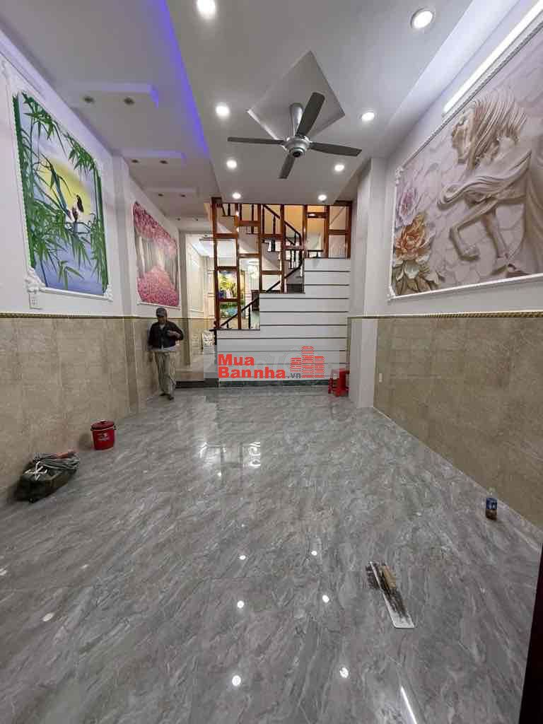 53m2- 4 tầngBTCT- Bán 5,95 tủ- Lê Văn Quới- Bình Tân- Sổ riêng HC