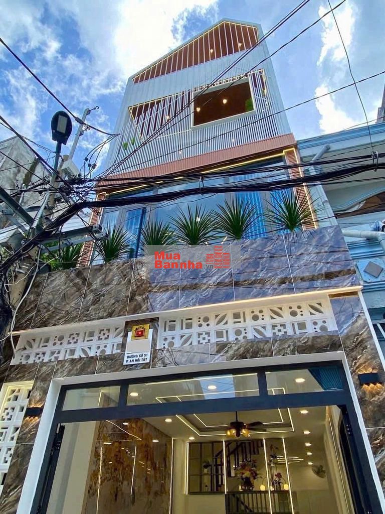 Nhà phố siêu phẩm đường số 51, phường 14, Gò Vấp hẻm oto