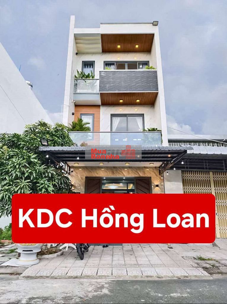 NHÀ 2 LẦU SÂN THƯỢNG - KDC HỒNG LOAN