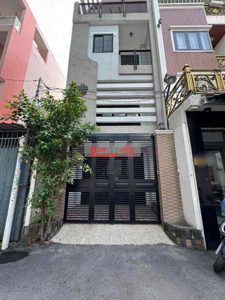 HIẾM HẺM XE HƠI 4X18M 4TẦNG ĐÚC SÁT MẶT TIỀN NGUYỄN OANH P17 GV 10TỶ2