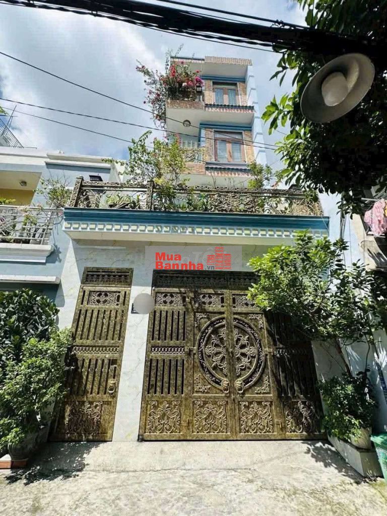 Bán nhà 5,5x13m đúc 4 lầu hẻm 6m 1/ Dương Thị Mười gần chợ