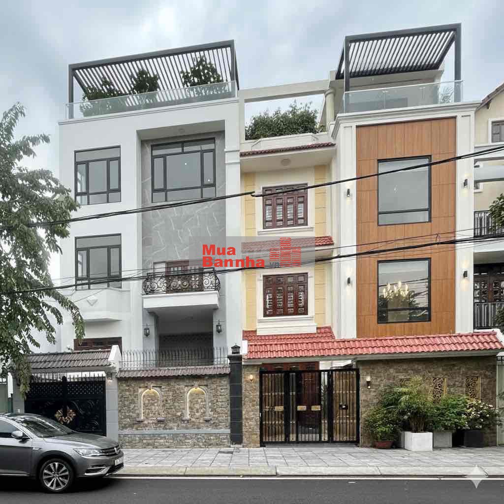 BIỆT THỰ 5 TẦNG CÓ HẦM Ô TÔ KHU CAO LỖ NGAY PARC MALL
