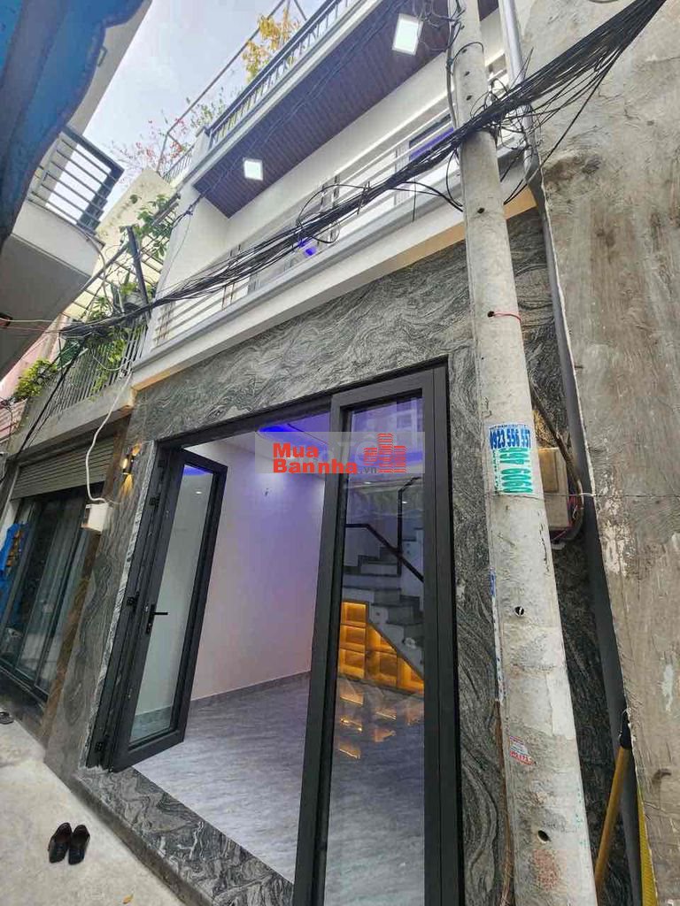 Nhà Phố Hiện Đại hẻm 3,5m 435 Huỳnh Tấn Phát - Gần ĐH Tôn Đức Thắng