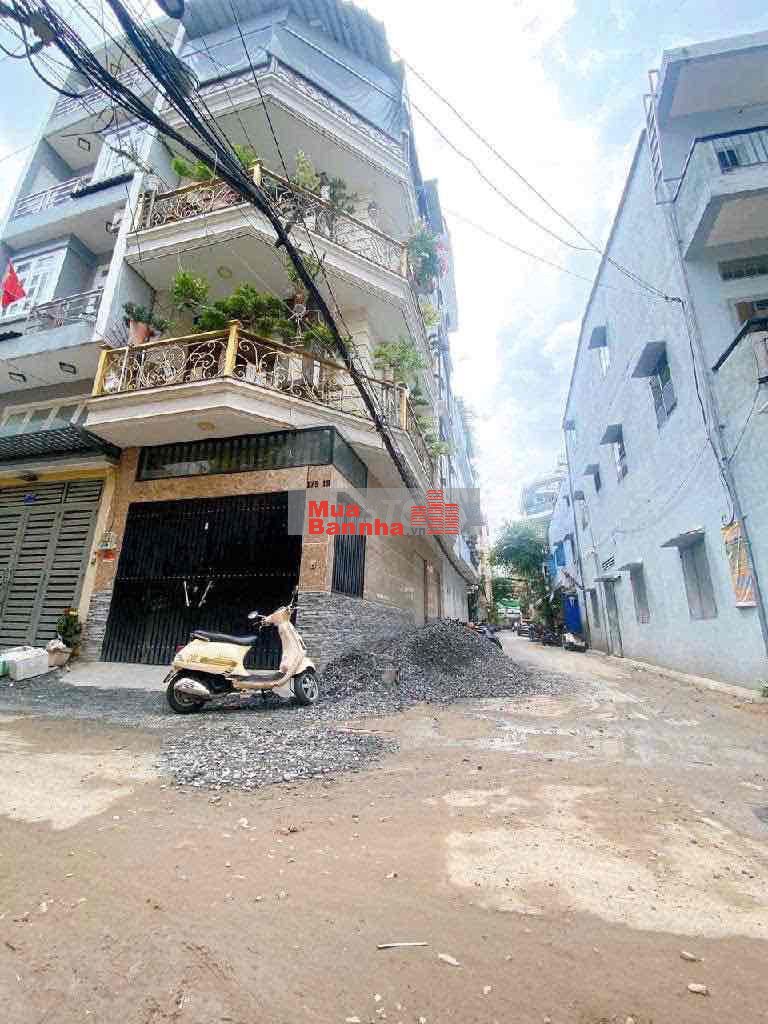 BÁN GẤP NHÀ KHU BÀU CÁT TÂN BÌNH.SIÊU PHẨM LÔ GÓC.HXH 6M.3lầu BTCT,4pn