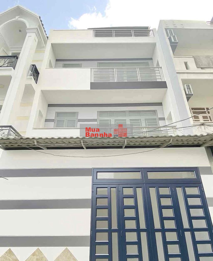 Nhà 4 Tầng, đường Bình Long, 5x10.82M, 55M2, 4 Phòng, hẻm XE HƠI.
