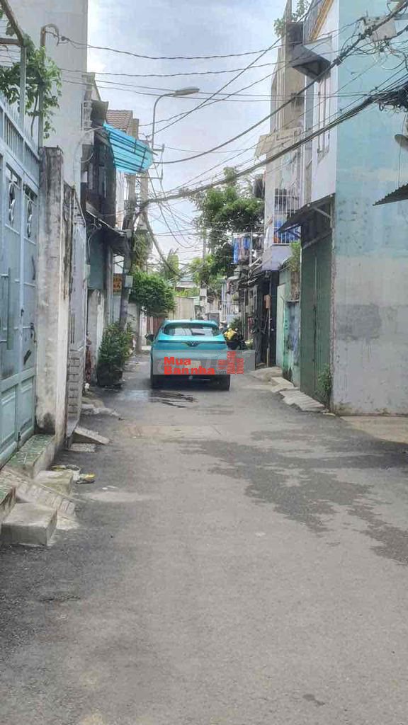 Hẻm Xe Hơi Thông | Gần ĐH Văn Lang – Emart | 36m² | 2 Tầng tiện Ở hoặc