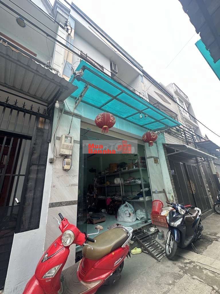 BÁN NHÀ TÂN CHÁNH HIỆP Q12, HẺM XE HƠI, DT42M² (4× 11), 2 TẦNG, GIÁ RẺ