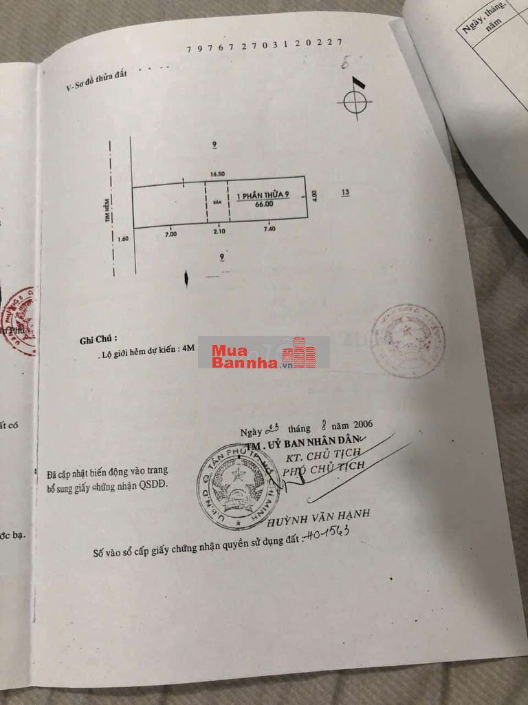 Nhà 4×16.5m sát hẻm xe tải Trịnh Đình Trọng