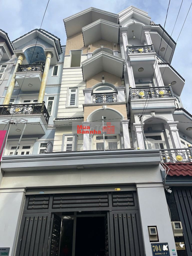 🔥🔥🔥 BÁN NHÀ HẺM 704 HƯƠNG LỘ 2, 4 X 15M, ĐÚC 4 TẤM,