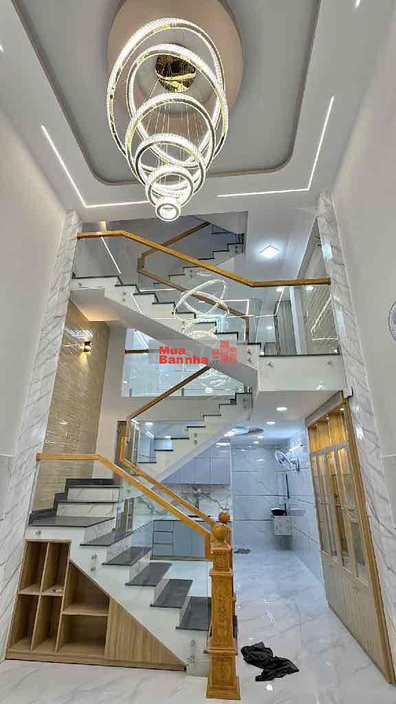 Mới xây 5 tầng, 52m2(4x13), hẻm xe hơi, đường số BHH Bình Tân sát Aeon