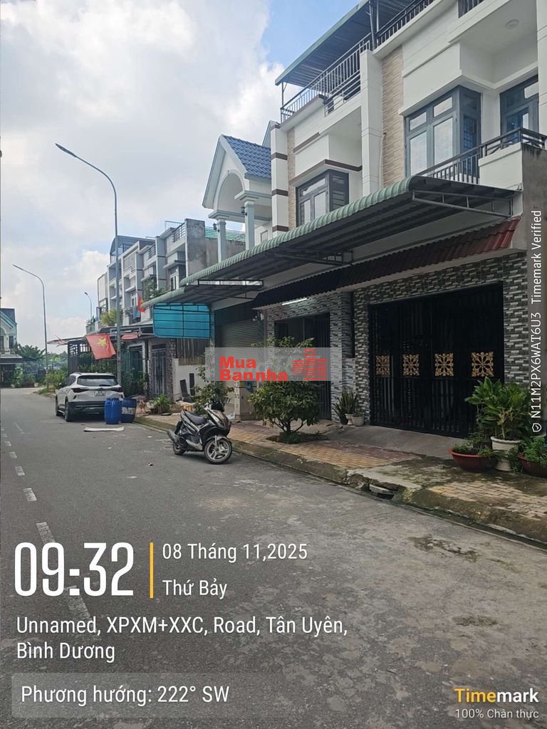 Bán Nhà 1 trệt 1 lầu đúc đổ 3 tấm Phường Tân Phước Khánh Bình dương