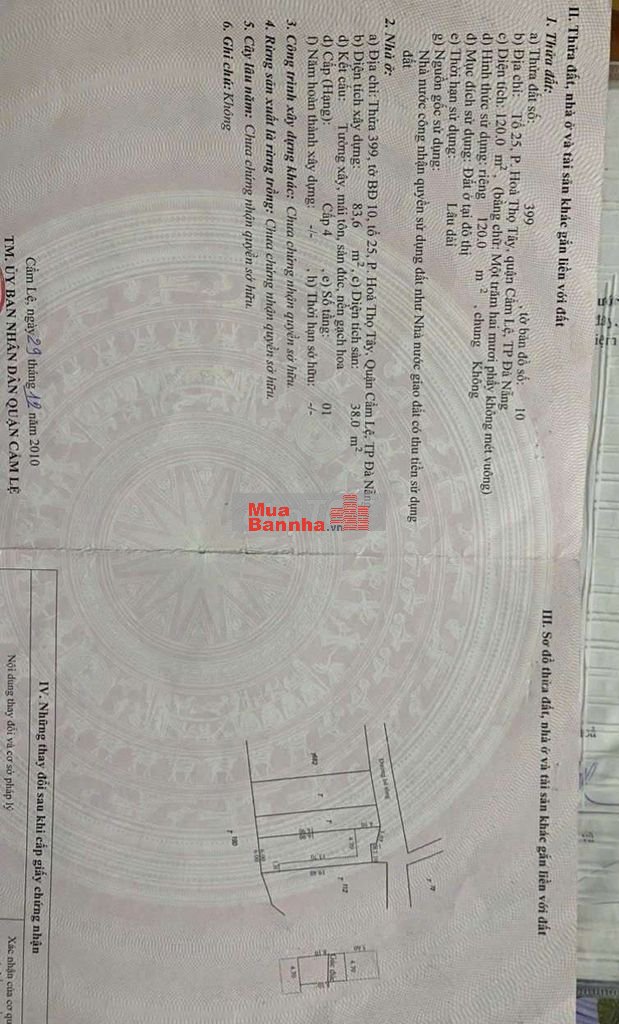 Cần bán nhà gác đúc