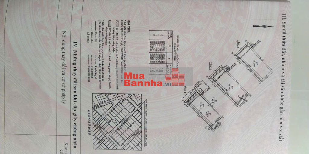 Bán Nhà Hẻm 3.5m 521/95A CMT8 4.11x10 2 lầu giá 5.4 tỷ