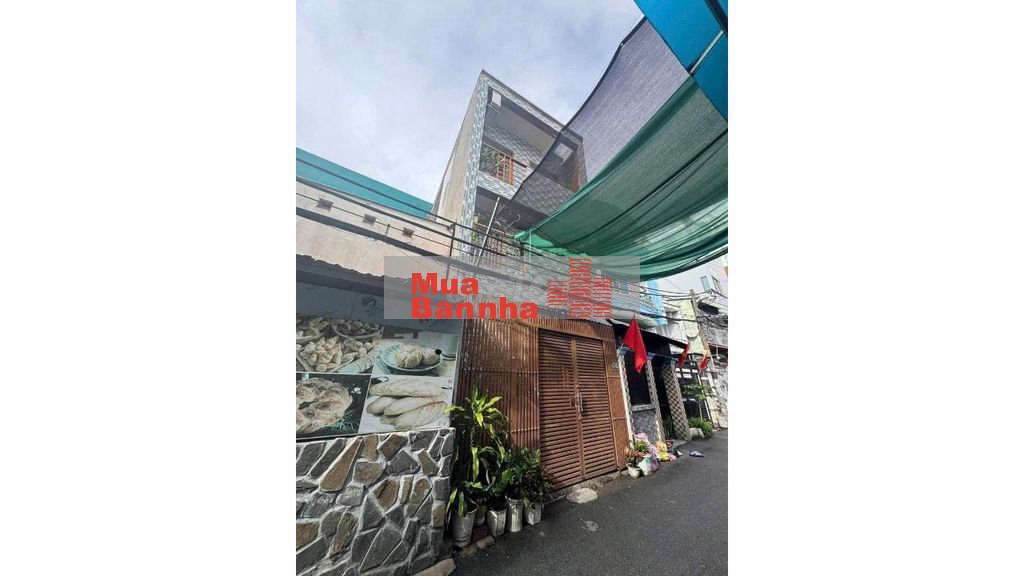 Chỉ 4.28 tỷ có nhà 3 tầng,hẻm 5m thông, sát bên CV Làng Hoa,P.8,Gò Vấp