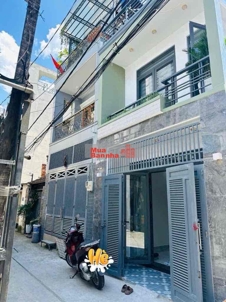 NHÀ 4x14, GIÁ 4,4 TỶ, HẺM XE HƠI, ĐƯỜNG NGUYỄN SƠN, TÂN PHÚ