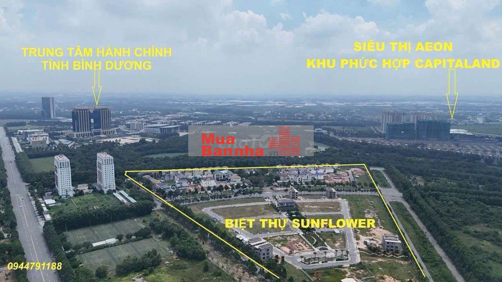 CĂN CUỐI CÙNG – MẶT TIỀN TRỤC CHÍNH SUNFLOWER CITY