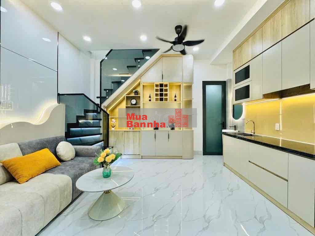 HẺM 465 NGUYỄN VĂN CÔNG, P3, GV TẶNG FULL NỘI THẤT GIÁ: 3 TỶ 390