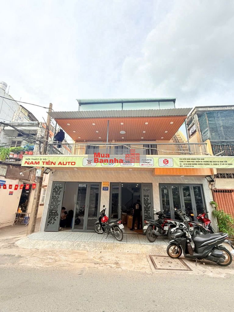 Góc 2MT Phố Ẩm Thực Quận 6 - 8,2x11m - 2 Lầu