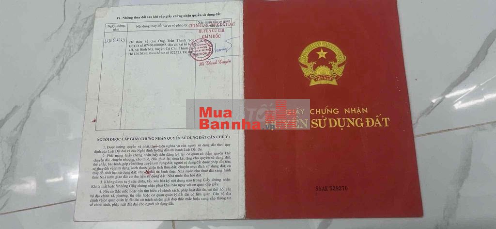 CẦN BÁN 653m2 đường Võ Văn Bích