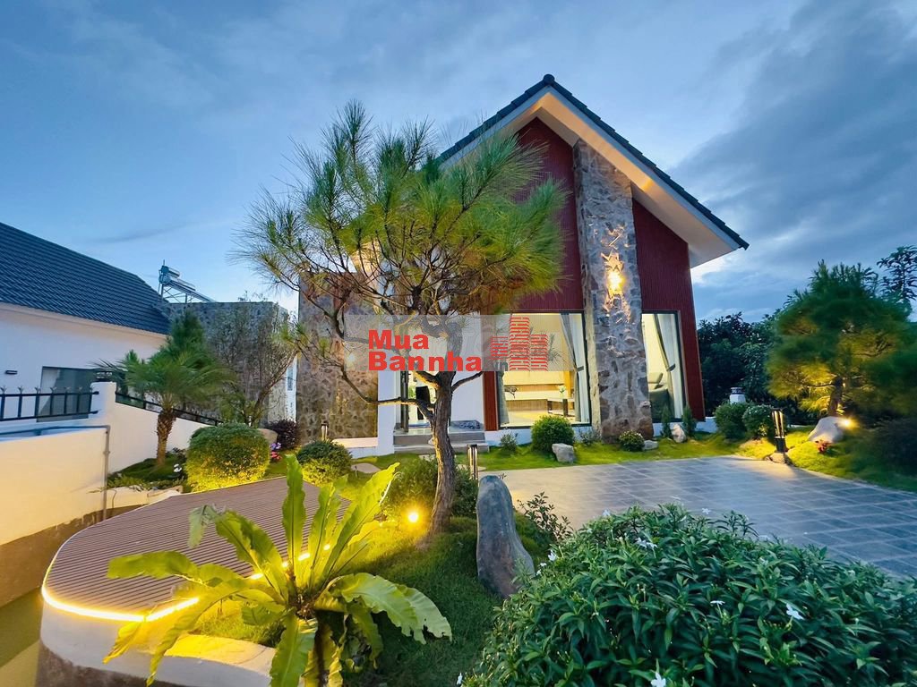 BIỆT THỰ NGHỈ DƯỠNG VEN ĐÀ LẠT – VIEW ĐỒI SĂN MÂY, FULL NỘI THẤT