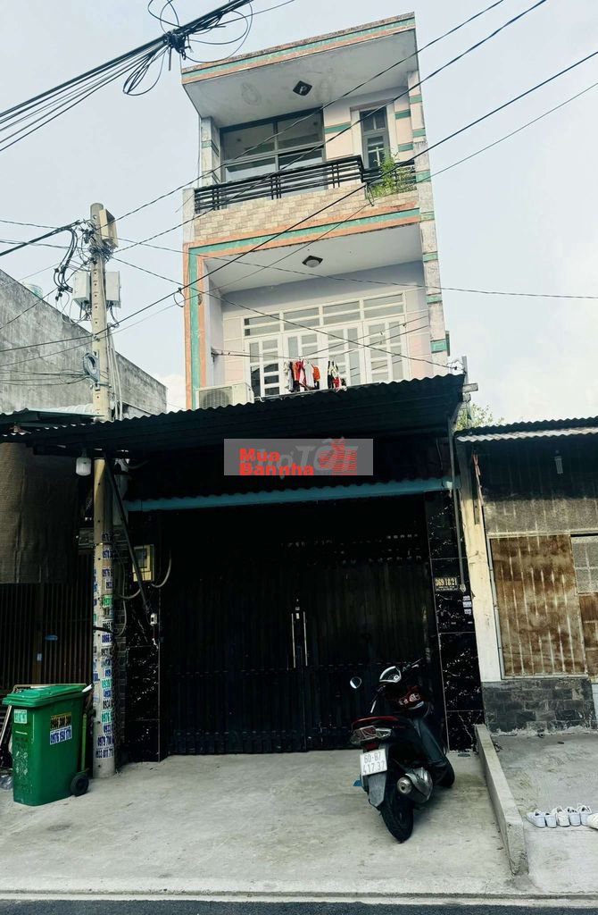 Nhà phố 4m x 20m. Đúc 2 Lầu Hẻm nhựa 10m khu Công Viên đường TTH 21