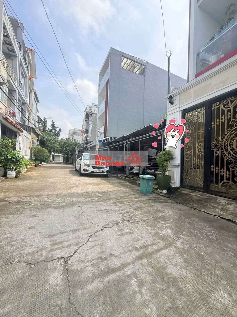 Trung tâm Trường Thọ Nhà 3 tầng Đặng Văn Bi Hẻm Xe Hơi 66m2 chỉ 6.5T