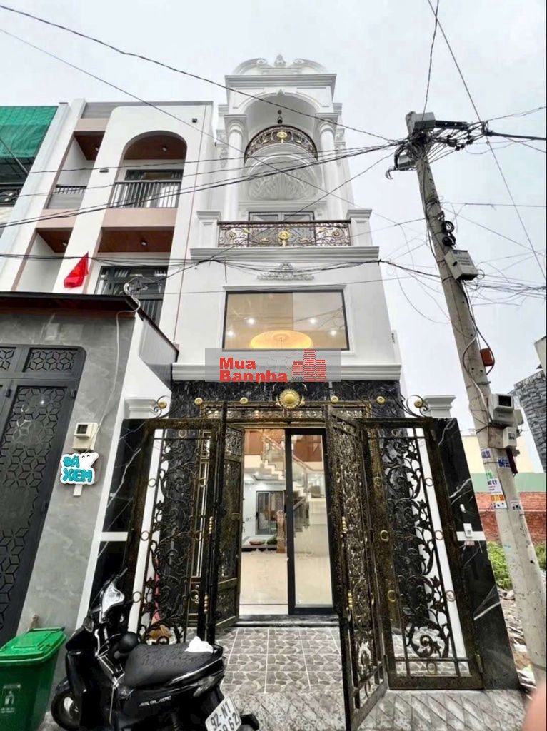 BÁN NHÀ MỚI ĐẸP 5 TẦNG, 4X18, HẺM XE HƠI, HƯƠNG LỘ 2, GIÁ 7,3 TỶ TL