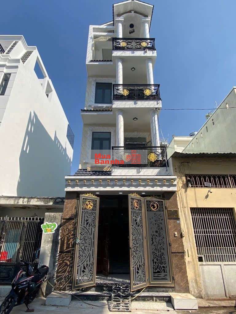 BÁN NHÀ LÊ VĂN QƯỚI DS6, 4X18, 4 TẦNG, ĐƯỜNG 10M, GIÁ CHỈ 6,25 TỶ TL