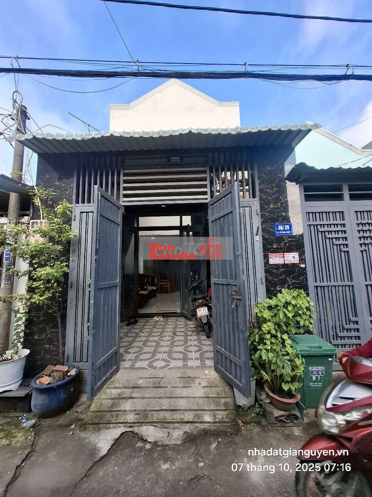 Bán nhà cấp 4 đường thạnh xuân 24 phường thới an