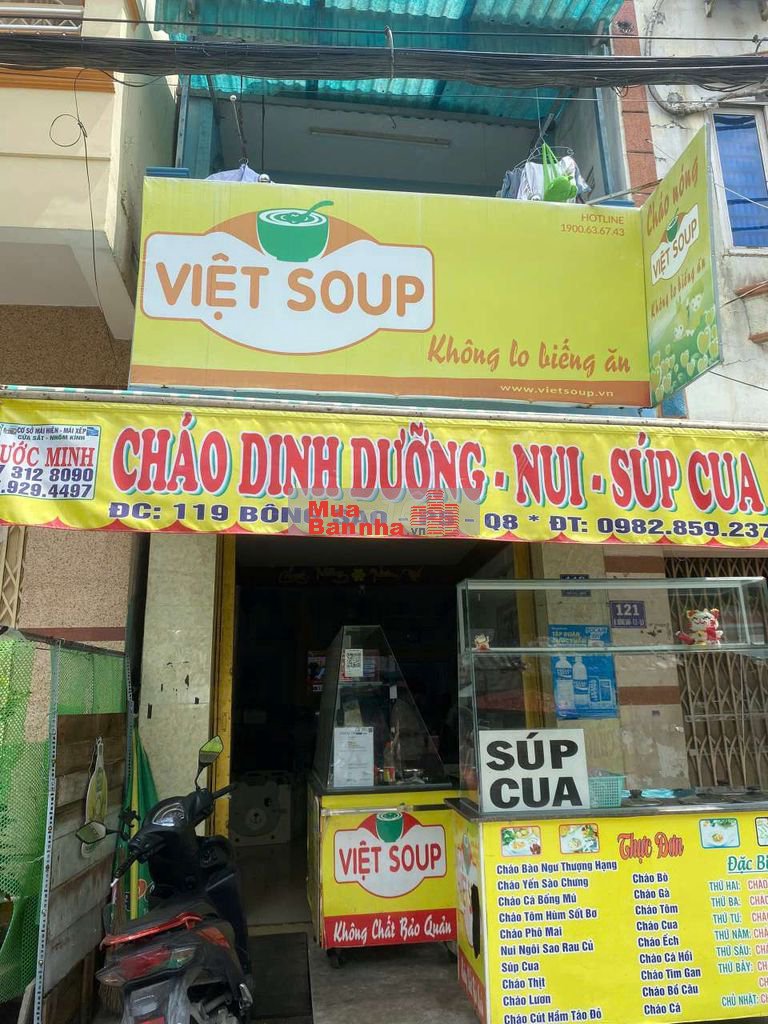 Cần bán nhà mặt tiền đường bông sao P5 Q8 ( P. Bình Đông ) Chính Chủ