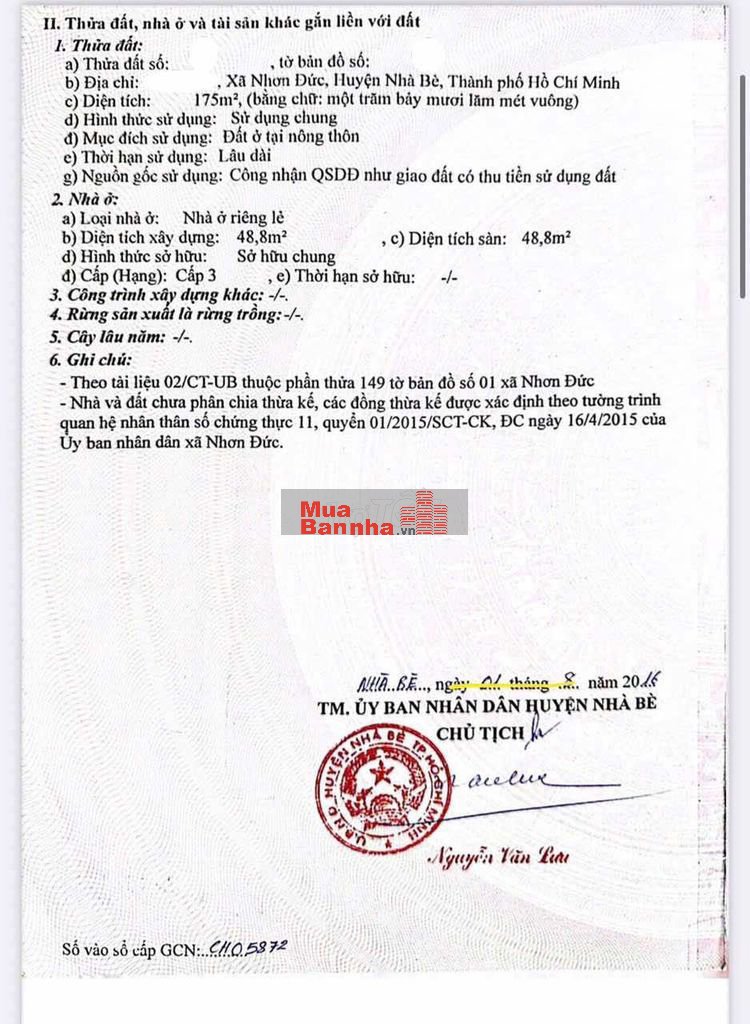 Bán nhà 5,3tỷ VPBank định giá 9tỷ cho vay 6,5tỷ