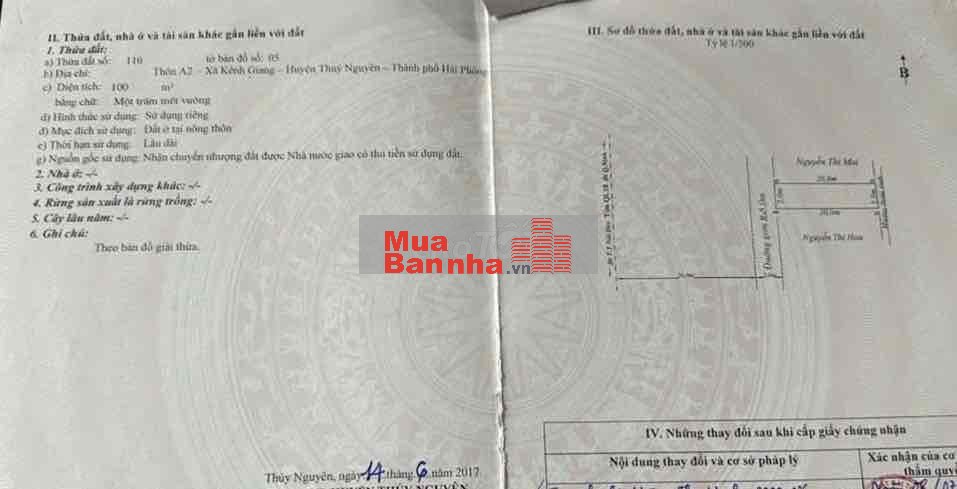 Nhà 1 tầng 200m2 đất ngang 10m mặt tiền QL 10 Kênh Giang 9,9 tỷ