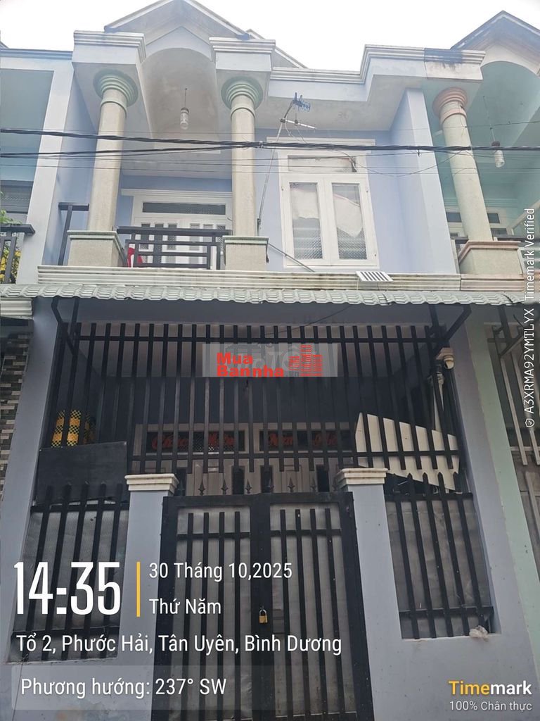 Bán Nhà sổ chung Ngay Gần chợ khánh long - Miếu ông cù bình dương