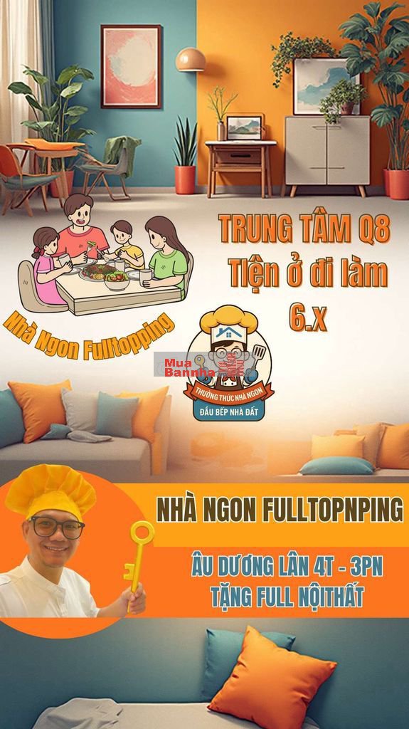 Tân Mỹ Cư Xá NH – Quận 7 Full Nội Thất – Sát ĐH Tài Chính Marketing